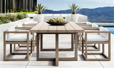 rh outdoor tables